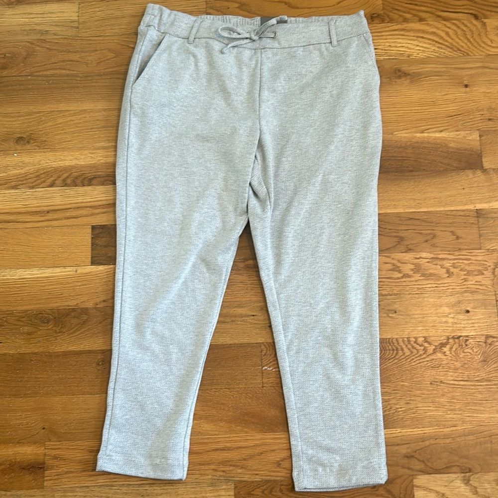 NEW One by Chapter One Heather Grey Knit Jogger Pants Size XL Drawstring Cozy